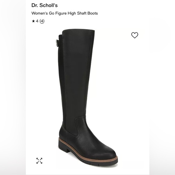 Dr Scholl’s Women's Go Figure High Shaft Boots black size 7 - Picture 1 of 7